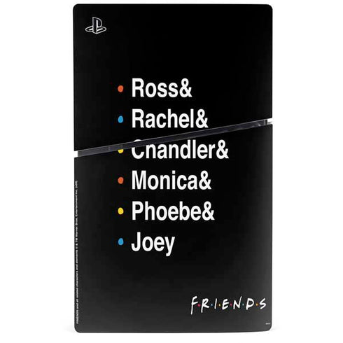 Warner Bros FRIENDS Crew PS5 Slim Digital Edition Console Skin