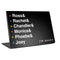 Warner Bros FRIENDS Crew Laptop Skins