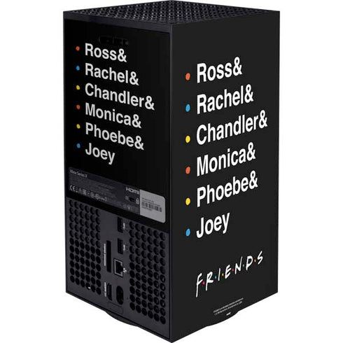 Warner Bros FRIENDS Crew Xbox Series X Bundle Skin