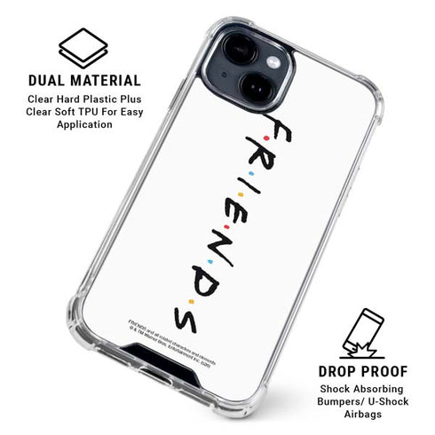 Warner Bros FRIENDS iPhone 15 Clear Case