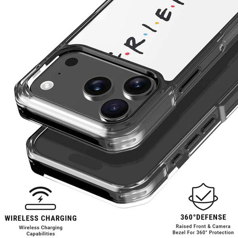 Warner Bros FRIENDS iPhone 17 Pro Clear Case