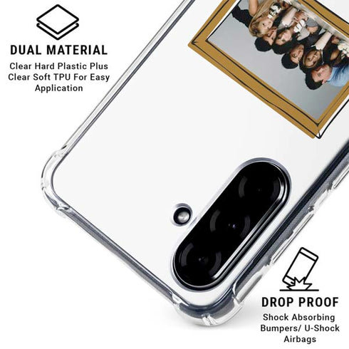 Warner Bros FRIENDS Milkshakes Galaxy A36 5G Clear Case