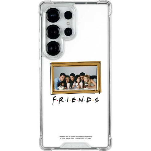 Warner Bros FRIENDS Milkshakes Galaxy S25 Ultra Clear Case