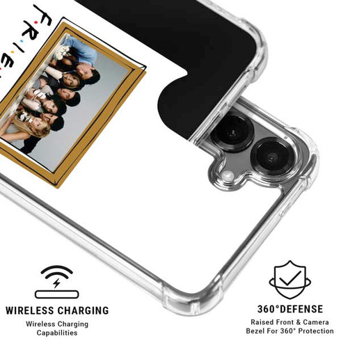 Warner Bros FRIENDS Milkshakes Galaxy S26 Clear Case
