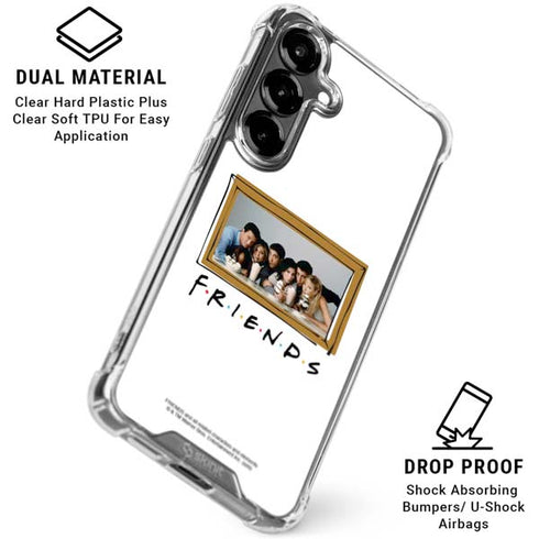 Warner Bros FRIENDS Milkshakes Galaxy S26 Clear Case
