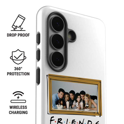 Warner Bros FRIENDS Milkshakes Galaxy S26 Plus Impact Case