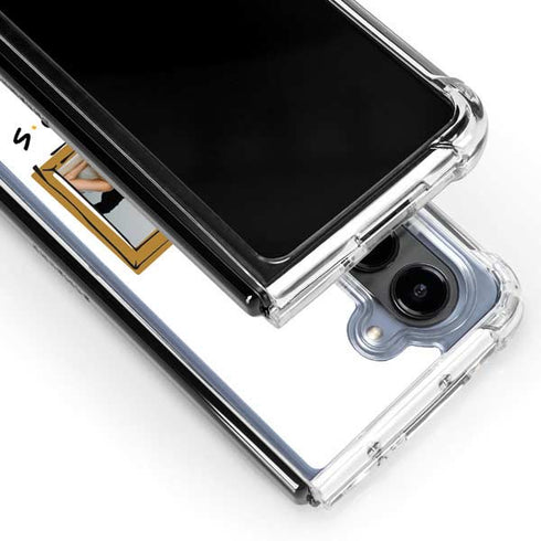 Warner Bros FRIENDS Milkshakes Galaxy Z Fold5 5G Clear Case