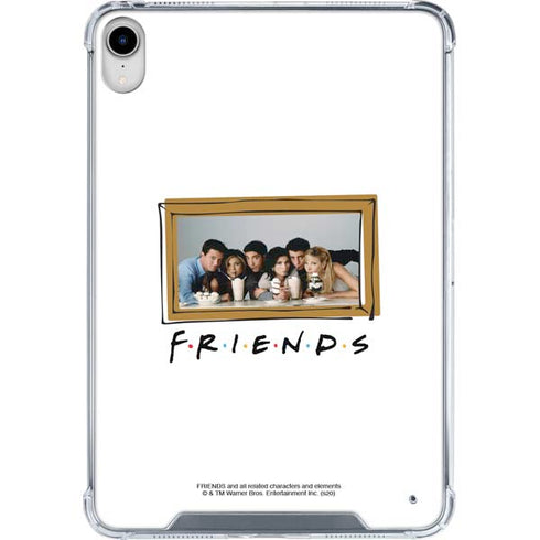 Warner Bros FRIENDS Milkshakes iPad 11th Gen (2025) Clear Case