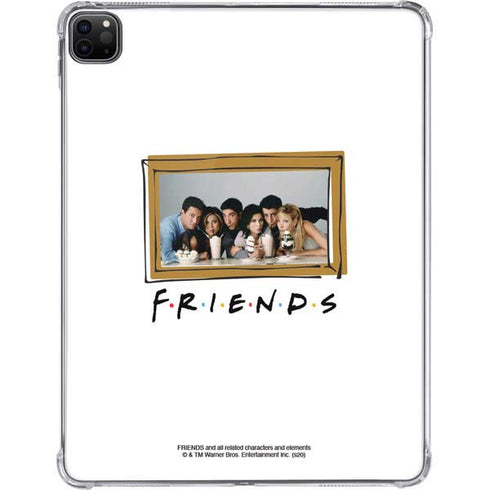 Warner Bros FRIENDS Milkshakes iPad Pro 11in (2024) Clear Case