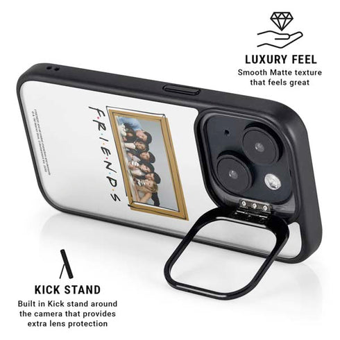 Warner Bros FRIENDS Milkshakes iPhone 14 Kickstand Case