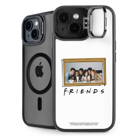 Warner Bros FRIENDS Milkshakes iPhone 15 Plus Kickstand Case