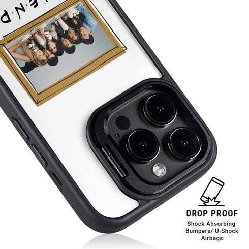 Warner Bros FRIENDS Milkshakes iPhone 15 Pro Kickstand Case