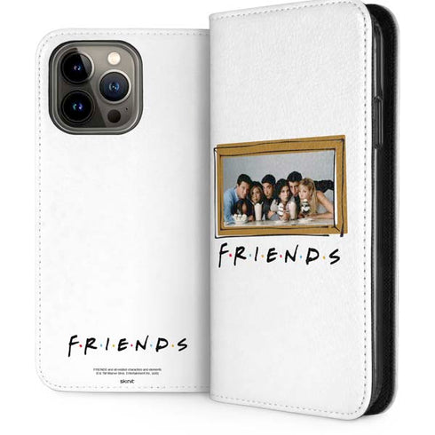 Warner Bros FRIENDS Milkshakes iPhone 15 Pro Max Folio Case