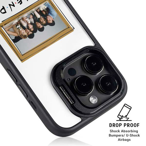 Warner Bros FRIENDS Milkshakes iPhone 15 Pro Max Kickstand Case