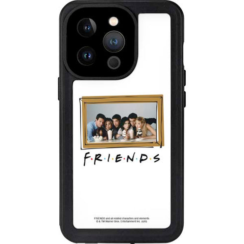 Warner Bros FRIENDS Milkshakes iPhone 15 Pro Waterproof Case