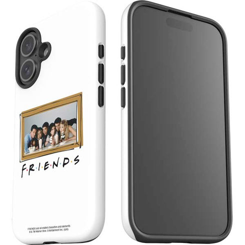 Warner Bros FRIENDS Milkshakes iPhone 16 Plus Impact Case