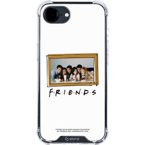 Warner Bros FRIENDS Milkshakes iPhone 16e Clear Case