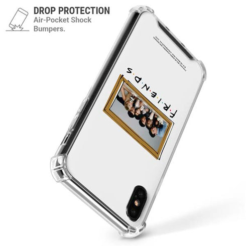 Warner Bros FRIENDS Milkshakes iPhone X/XS Clear Case