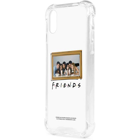 Warner Bros FRIENDS Milkshakes iPhone XS Clear Case