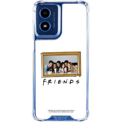 Warner Bros FRIENDS Milkshakes Moto G 5G (2024) Clear Case