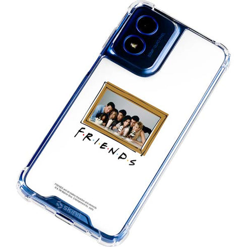 Warner Bros FRIENDS Milkshakes Moto G 5G (2024) Clear Case