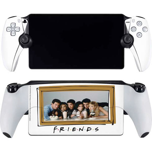Warner Bros FRIENDS Milkshakes PlayStation Portal Remote Player Skin