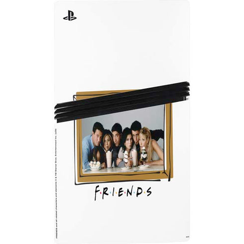 Warner Bros FRIENDS Milkshakes PS5 Pro Console Skin