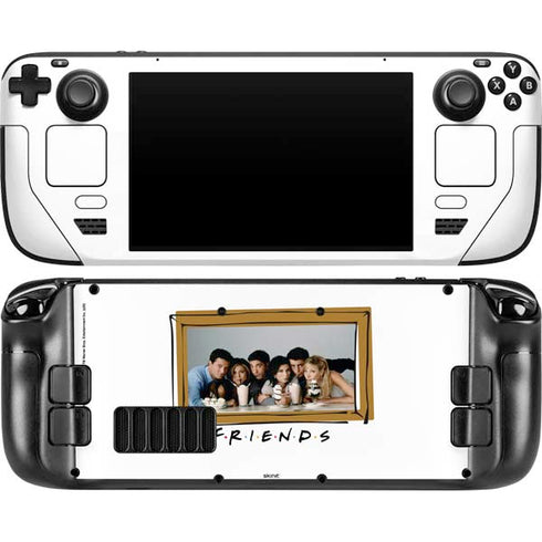 Warner Bros FRIENDS Milkshakes Steam Deck Handheld Gaming Computer OLED Skin