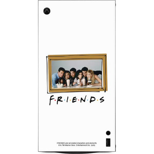 Warner Bros FRIENDS Milkshakes XBox Series X Digital Edition Console Skin