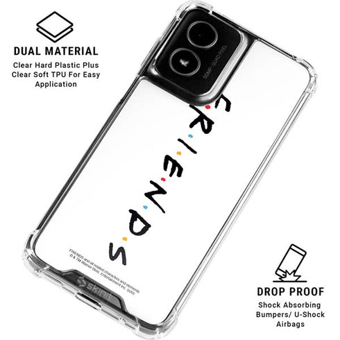 Warner Bros FRIENDS Moto G Power 5G (2024) Clear Case