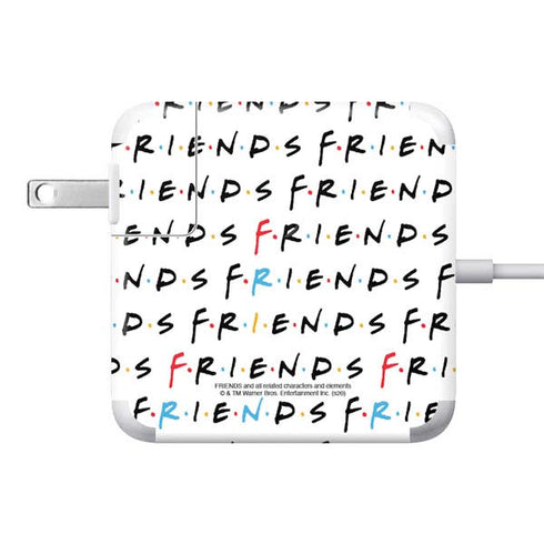 Warner Bros FRIENDS Pattern 85W Power Adapter (15 and 17 inch MacBook Pro Charger) Skin