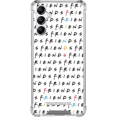 Warner Bros FRIENDS Pattern Gabb Phone 4 Clear Case