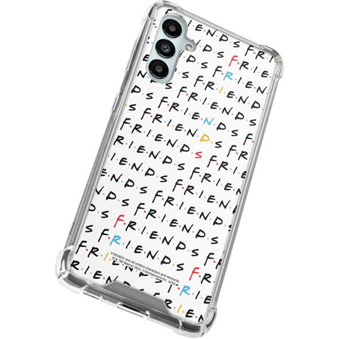 Warner Bros FRIENDS Pattern Gabb Phone 4 Clear Case