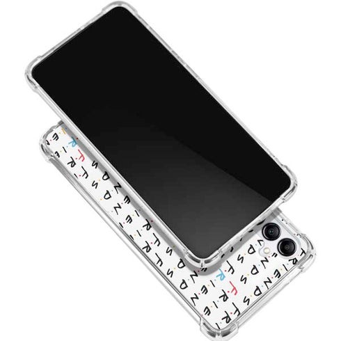 Warner Bros FRIENDS Pattern Gabb Phone 4 Clear Case
