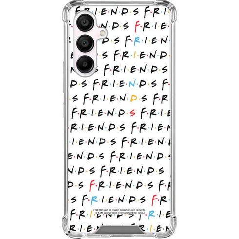 Warner Bros FRIENDS Pattern Galaxy A16 5G Clear Case