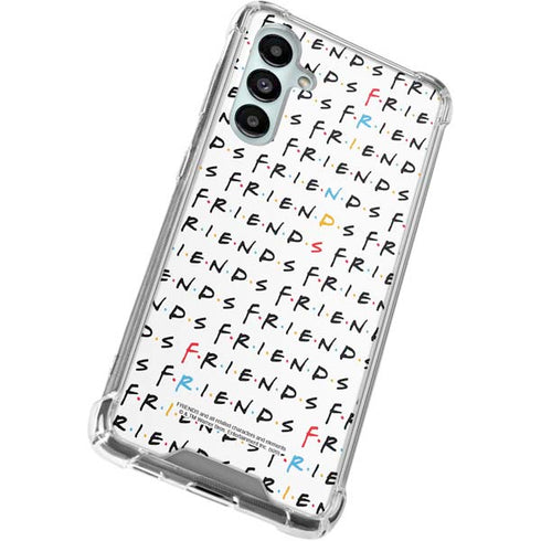Warner Bros FRIENDS Pattern Galaxy A16 5G Clear Case