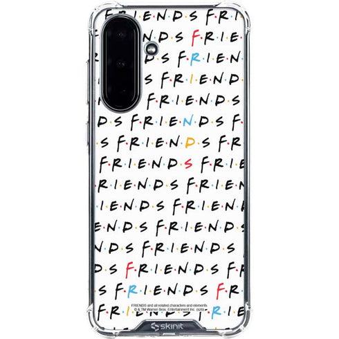 Warner Bros FRIENDS Pattern Galaxy A36 5G Clear Case