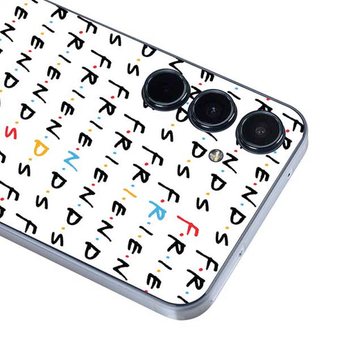 Warner Bros FRIENDS Pattern Galaxy A55 5G Skin