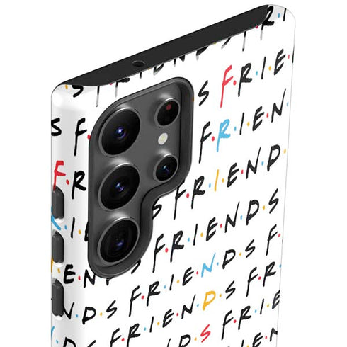 Warner Bros FRIENDS Pattern Galaxy S23 Ultra Pro Case