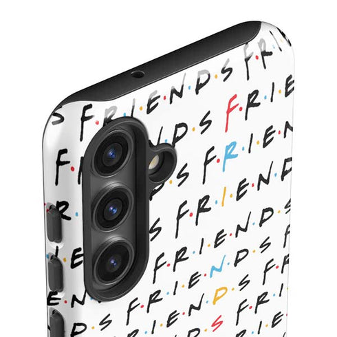 Warner Bros FRIENDS Pattern Galaxy S25 Impact Case