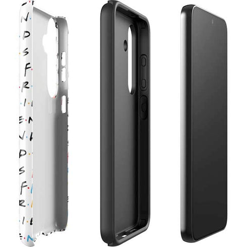 Warner Bros FRIENDS Pattern Galaxy S25 Impact Case