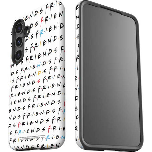 Warner Bros FRIENDS Pattern Galaxy S25 Impact Case