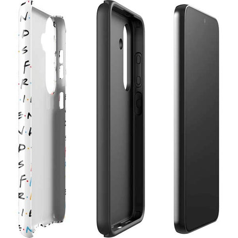Warner Bros FRIENDS Pattern Galaxy S25 Plus Impact Case