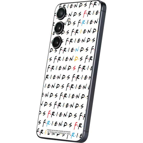 Warner Bros FRIENDS Pattern Galaxy S24 Plus Skin