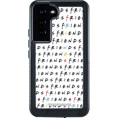 Warner Bros FRIENDS Pattern Galaxy S24 Plus Waterproof Case