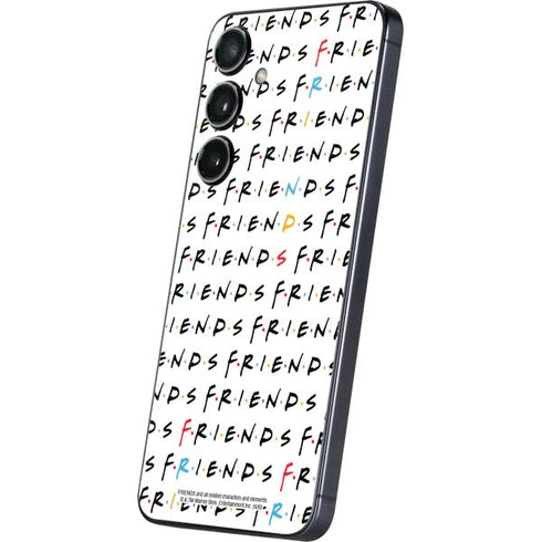 Warner Bros FRIENDS Pattern Galaxy S25 Skin