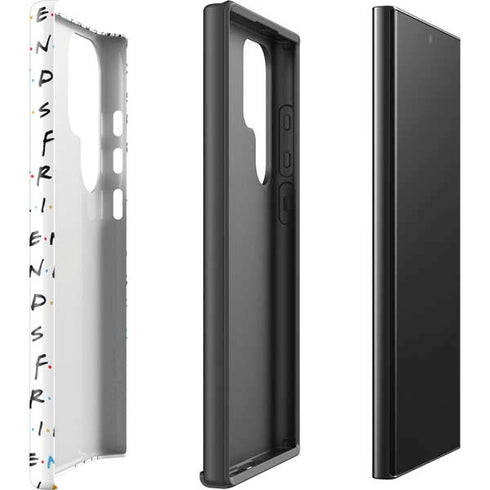 Warner Bros FRIENDS Pattern Galaxy S25 Ultra Impact Case