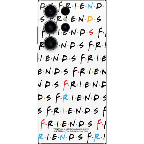 Warner Bros FRIENDS Pattern Galaxy S24 Ultra Skin