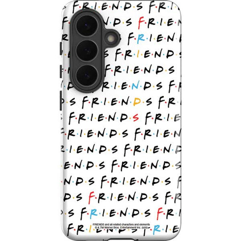 Warner Bros FRIENDS Pattern Galaxy S26 Impact Case
