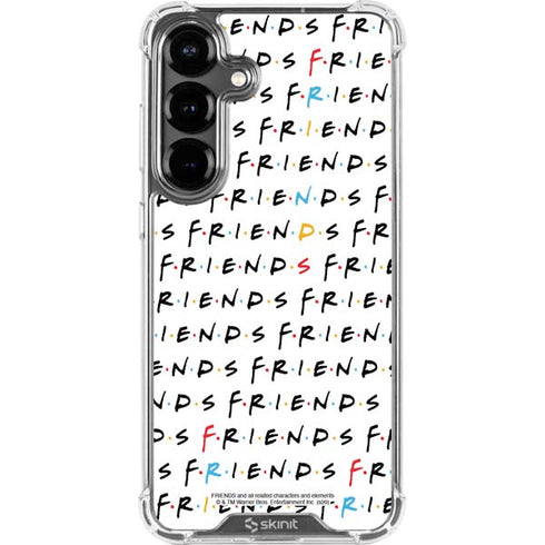 Warner Bros FRIENDS Pattern Galaxy S26 Plus Clear Case